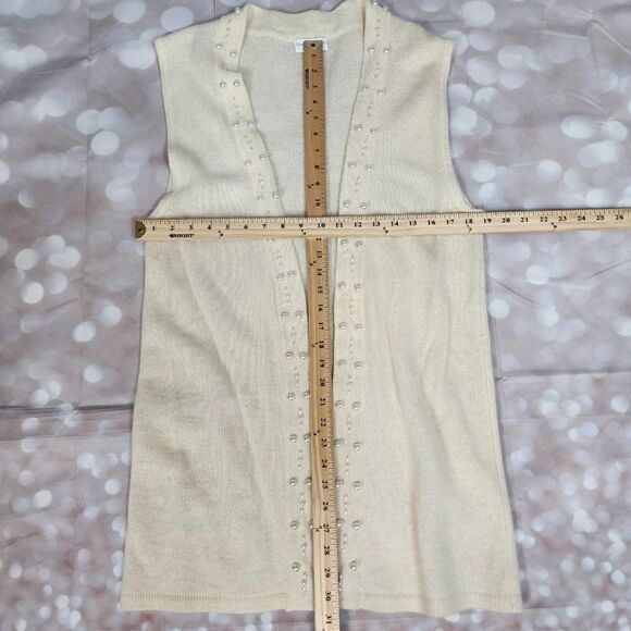 Lew Magram 2 PC Creme Lambswool/Angora/Nylon Blend Skirt Set, Women's Medium - Picture 6 of 12